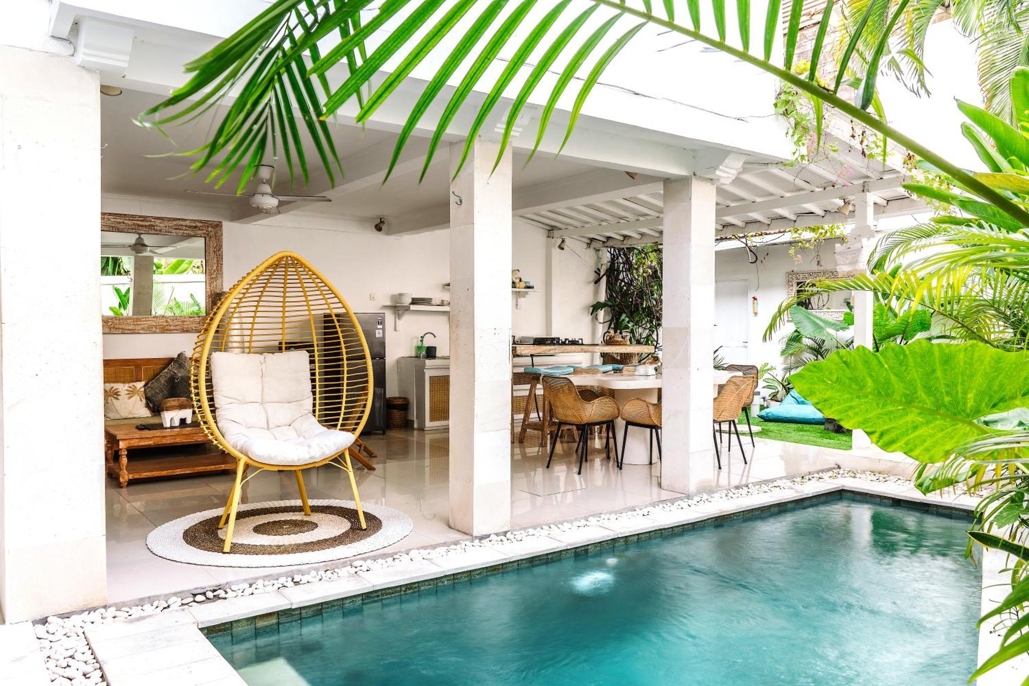 Renovated Mara Villa Double Six Beach 塞米亚克 外观 照片