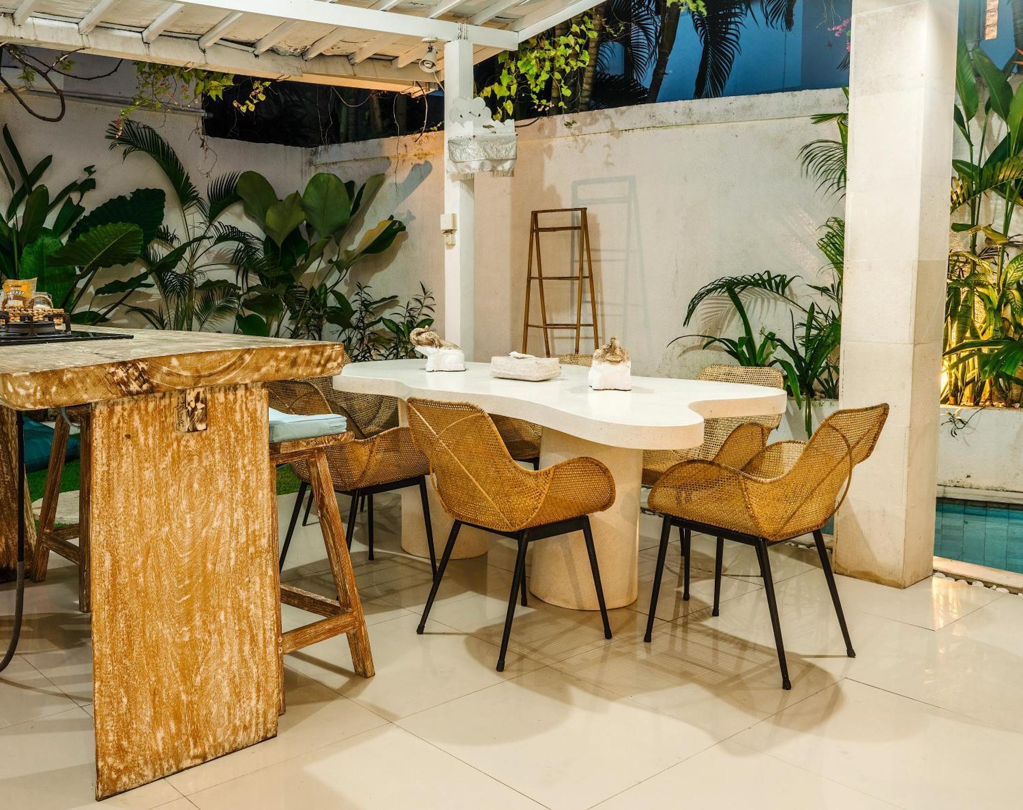Renovated Mara Villa Double Six Beach 塞米亚克 外观 照片