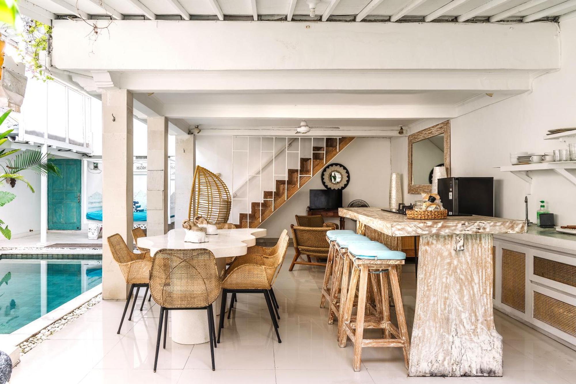 Renovated Mara Villa Double Six Beach 塞米亚克 外观 照片