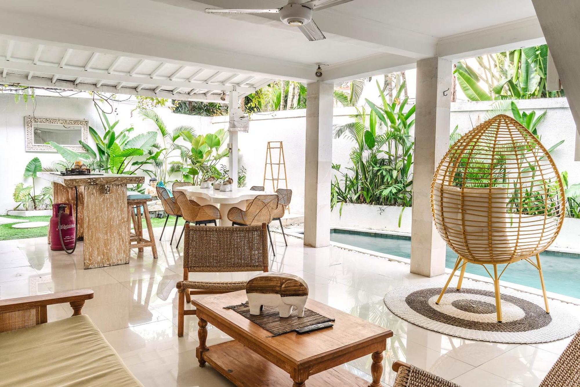 Renovated Mara Villa Double Six Beach 塞米亚克 外观 照片