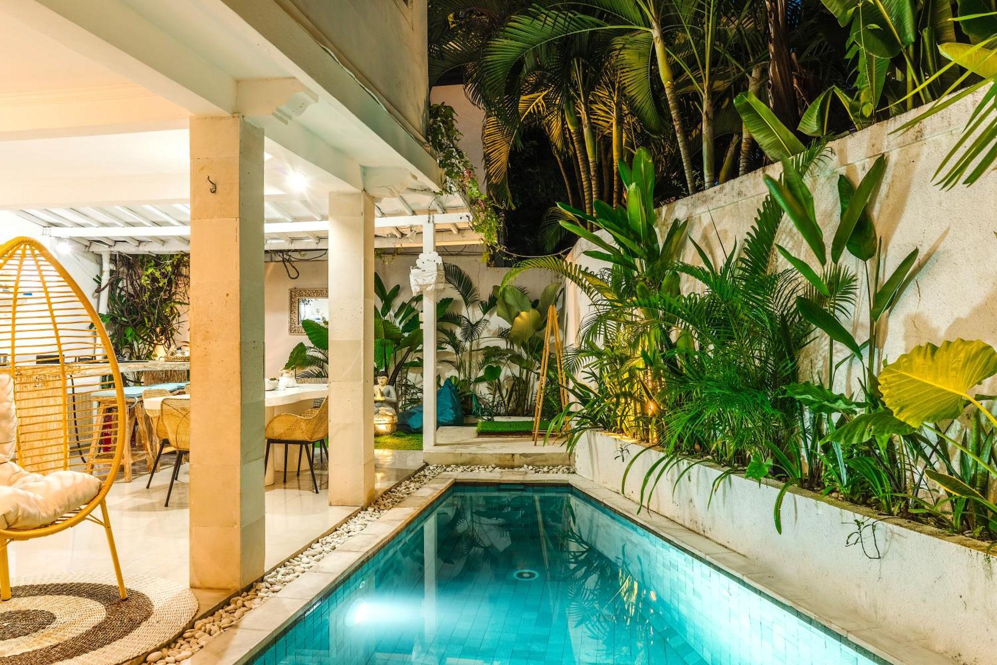 Renovated Mara Villa Double Six Beach 塞米亚克 外观 照片